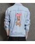 Teddy Bear Jean Jacket for Men – Gift for Teen Boys – Christmas Gift