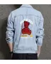 Teddy Bear Jean Jacket for Men – Gift for Teen Boys – Birthday Present