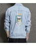 Teddy Bear Jean Jacket for Men – Gift for Teen Boys – Christmas Gift