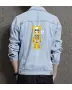 Teddy Bear Jean Jacket for Men – Gift for Teen Boys – Christmas Gift