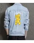 Teddy Bear Jean Jacket for Men – Gift for Teen Boys – Christmas Gift