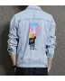 Teddy Bear Jean Jacket for Men – Gift for Teen Boys – Christmas Gift