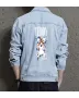 Teddy Bear Jean Jacket for Men – Gift for Teen Boys – Birthday Present