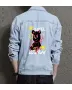 Teddy Bear Jean Jacket for Men – Gift for Teen Boys – Christmas Gift