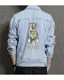 Teddy Bear Jean Jacket for Men – Gift for Teen Boys – Christmas Gift