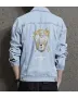 Teddy Bear Jean Jacket for Men – Gift for Teen Boys – Birthday Present