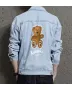 Teddy Bear Jean Jacket for Men – Gift for Teen Boys – Christmas Gift