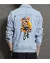 Teddy Bicycleracing Jean Jacket for Men – Gift for Teen Boys – Christmas Gift