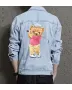 Teddy Golf Jean Jacket for Men – Gift for Streetwear Fans – Christmas Gift