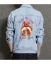 Teddy Hold Me with Your Love Jean Jacket for Men – Gift for Boyfriends – Christmas Gift