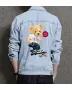 Teddy Let's skate Jean Jacket for Men – Gift for Skater Guys – Birthday Present