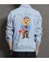 Teddy Skate Jean Jacket for Men – Gift for Skater Guys – Christmas Gift