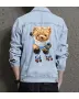 Teddy Skiing Jean Jacket for Men – Gift for Teen Boys – Christmas Gift