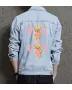 Teddy Ui Jean Jacket for Men – Gift for Streetwear Fans – Birthday Present