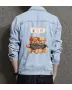 Teddy Will Be Friend4ver Jean Jacket for Men – Gift for Streetwear Fans – Birthday Present