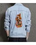 Travis Scott Jean Jacket for Men – Gift for Music Fans – Birthday Present