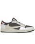 Jordan 1 Low x Travis Scott Sail and Ridgerock Reverse Mocha - Exclusive Collaborative Sneakers