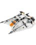 Snow Speeder Building Set - Battle Fighter Model | Winter Rebel Vehicle Blocks for Christmas Gifts