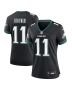A.J. Brown 11 Philadelphia Eagles Alternate Game Women Jersey – Black