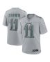 A.J. Brown 11 Philadelphia Eagles Men Atmosphere Fashion Game Jersey – Gray