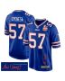 A.J. Epenesa 57 Buffalo Bills Super Bowl LIX Champions Patch ‘New Orleans – The Ultimate Showdown’ EMBROIDERED Game Men Jersey – Royal