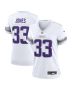 Aaron Jones 33 Minnesota Vikings Women’s Alternate Game Jersey – White