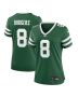 Aaron Rodgers 8 New York Jets Game Jersey – Women, Green