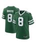 Aaron Rodgers 8 New York Jets Game Men Jersey – Legacy Green