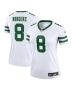 Aaron Rodgers 8 New York Jets Women Alternate Legend Jersey – Spotlight White