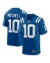 Adonai Mitchell 10 Indianapolis Colts Game Men Jersey – Royal