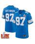 Aidan Hutchinson #97 Detroit Lions Super Bowl LIX Jersey – Men’s – Blue