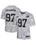 Aidan Hutchinson 97 Detroit Lions 2024 Salute to Service Game YOUTH Jersey – Arctic Camo