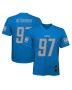 Aidan Hutchinson 97 Detroit Lions Alternate YOUTH Jersey – Blue