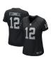 Aidan O’Connell 12 Las Vegas Raiders Women’s Team Game Jersey – Black
