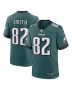 Ainias Smith 82 Philadelphia Eagles Team Game Men Jersey – Midnight Green