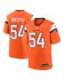 Alex Forsyth 54 Denver Broncos Team Game Men Jersey – Orange