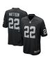 Alexander Mattison 22 Las Vegas Raiders Team Game Men Jersey – Black