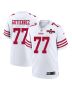 Alfredo Gutierrez 77 San Francisco 49ers NFC Champions Patch Game Men Jersey – White
