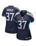 Amani Hooker 37 Tennessee Titans Women’s Game Jersey – Navy