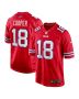 Amari Cooper 18 Buffalo Bills 2nd Alternate Game Men Jersey – Red