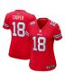 Amari Cooper 18 Buffalo Bills Women’s 2nd Alternate Game Jersey – Red
