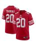 Ambry Thomas 20 San Francisco 49ers Game Men Jersey – Scarlet