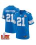 Amik Robertson #21 Detroit Lions Super Bowl LIX Jersey – Men’s – Blue