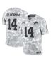Amon-Ra St. Brown 14 Detroit Lions 2024 Salute to Service Limited Men Jersey – Arctic Camo