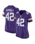 Andrew DePaola 42 Minnesota Vikings Women Game Jersey – Purple