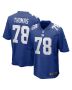 Andrew Thomas 78 New York Giants Men Game Jersey – Royal