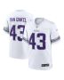 Andrew Van Ginkel 43 Minnesota Vikings Alternate Game Men Jersey – White