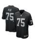 Andrus Peat 75 Las Vegas Raiders Team Game Men Jersey – Black