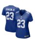 Anthony Johnson Jr. 23 New York Giants Women’s Game Jersey – Royal