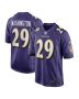 Ar’Darius Washington 29 Baltimore Ravens Men Game Jersey – Purple